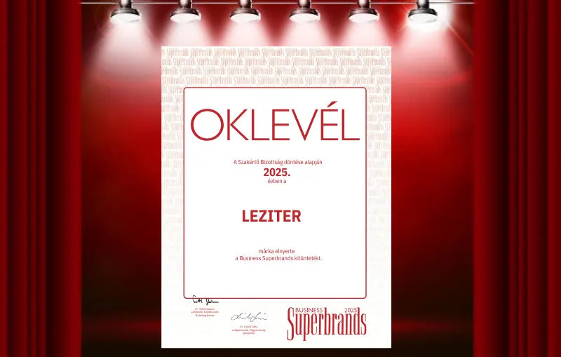 Superbrands 2025: A Leziter bekerült Magyarország élvonalába