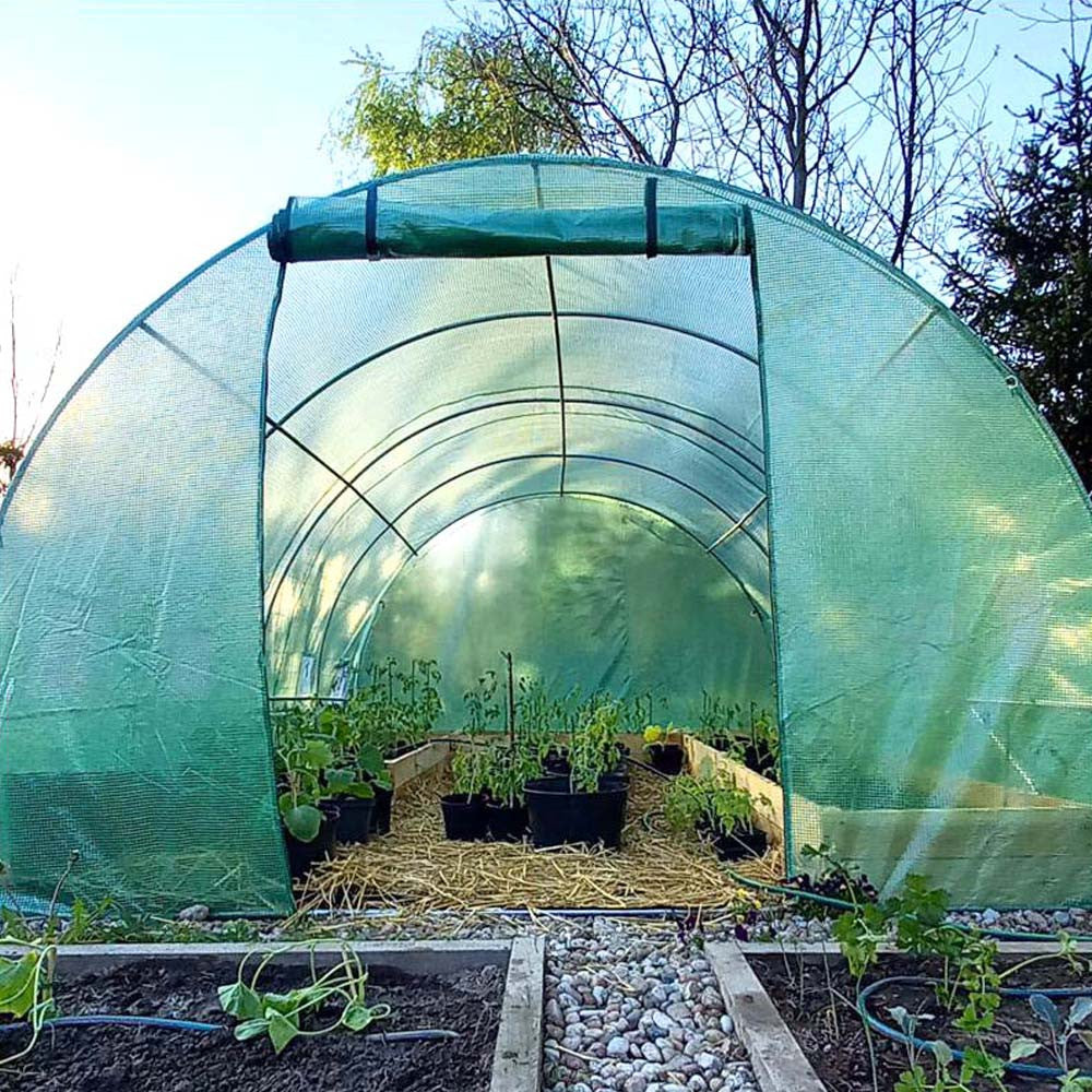 Plastenik 3x4,5x2 m (okvir + plastična folija) Druga slika proizvoda