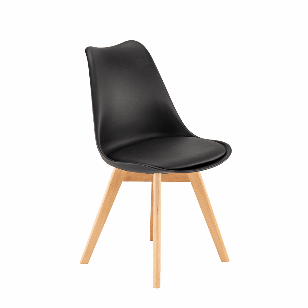 Blagovaonski set Velon 4+1 u bijeloj i crnoj boji Druga slika proizvoda