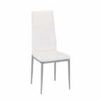 Denton 4+1 blagovaonski set u bijeloj i sivoj
