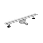 Slim zuhanyfolyóka, rozsdamentes acél kivitel - Homelux, L01-80
