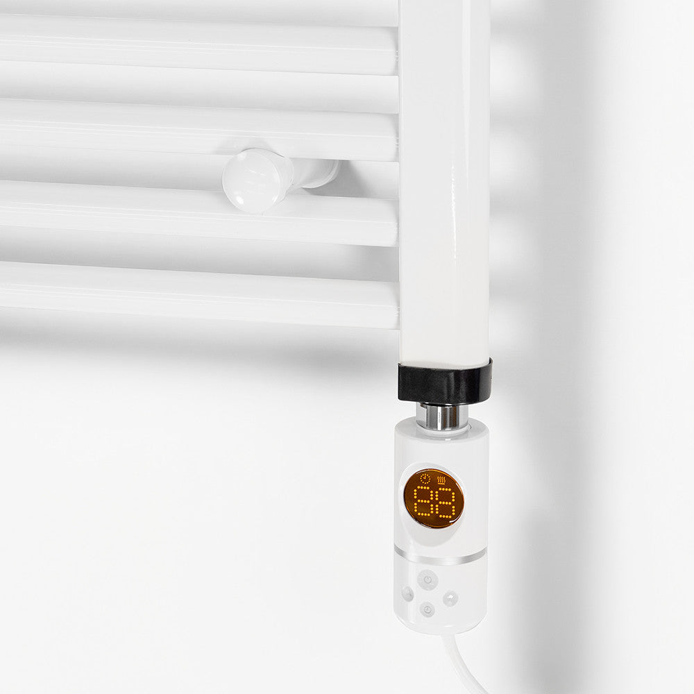 Električni držač za ručnike s digitalnom kontrolom temperature, 400 W, bijeli Druga slika proizvoda
