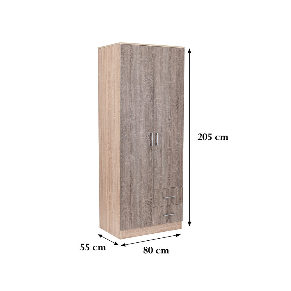 Oriama Miami 80x205 cm York hrast-Sonoma hrast Druga slika proizvoda