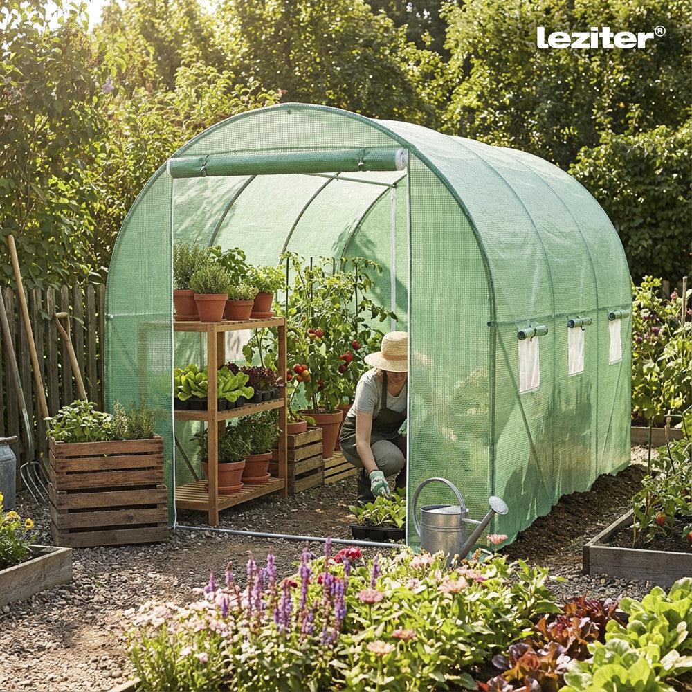 Plastična kutija 200x200x300 cm s ojačanim okvirom + plastična folija Druga slika proizvoda