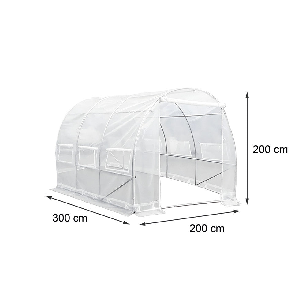 Plasticni prozorni okvir 200x200x300 cm bez okvira Druga slika proizvoda