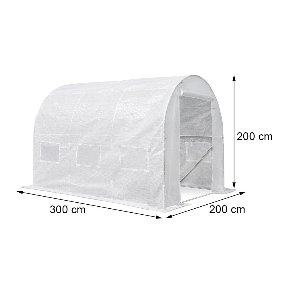 Melegház fólia méretábra 300 × 200 × 200 cm - Homelux, LMHF-322-WH Másodlagos kép