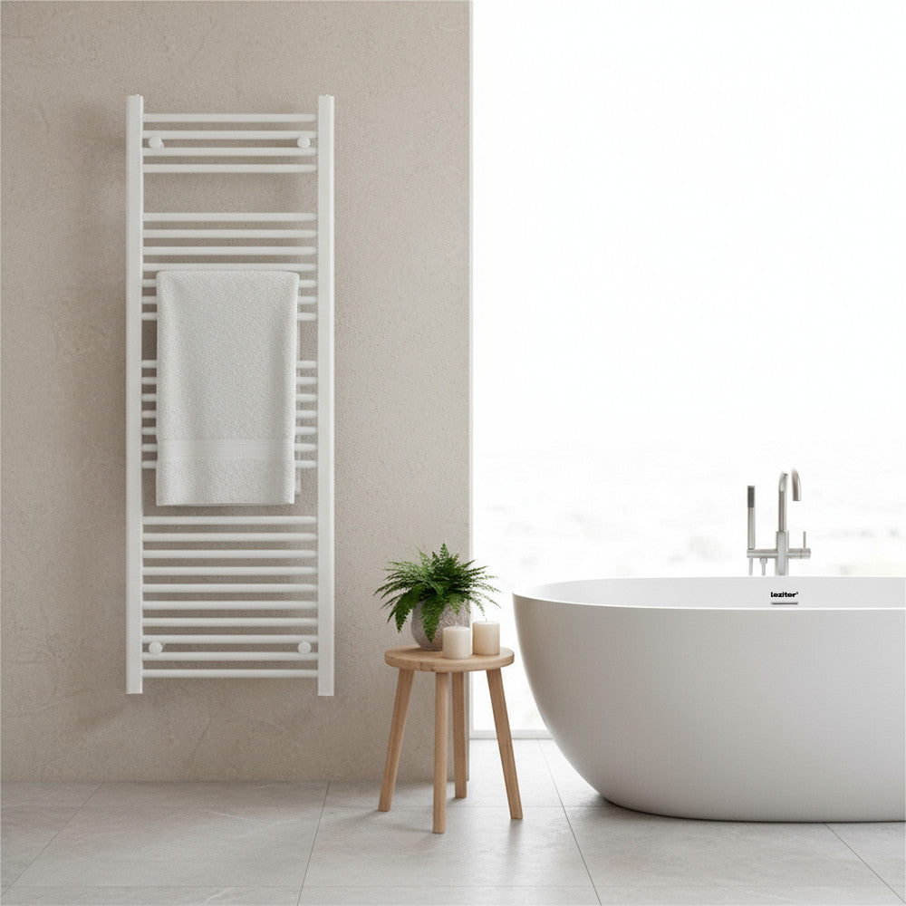 Zidni ručnik-radijator 1400x500 mm bijeli Druga slika proizvoda