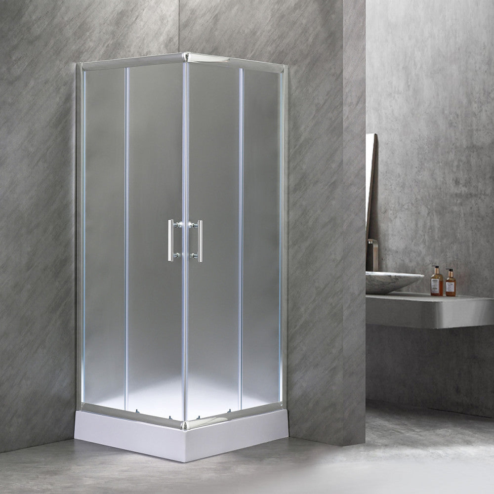 Spirit Matt 90x90 cm četvrtasto tuš-ograđenje s tuš-podnicom Druga slika proizvoda