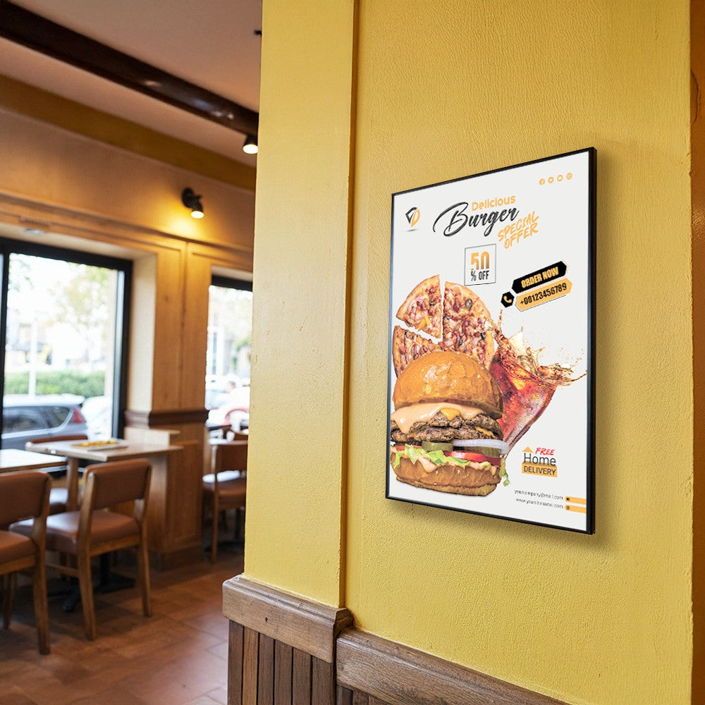 Okvir za poster s LED rasvjetom 210x297 mm A4 Druga slika proizvoda